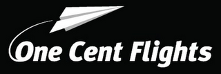 ONE CENT FLIGHTS logo