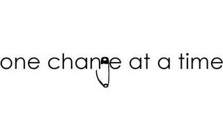 ONE CHANGE AT A TIME logo