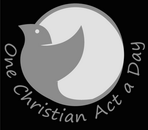 ONE CHRISTIAN ACT A DAY logo