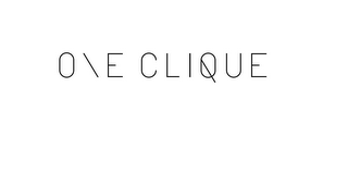 ONE CLIQUE logo