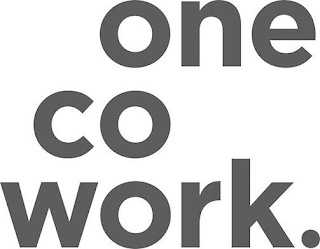 ONE CO WORK. logo