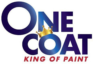 ONE COAT KING OF PAINT logo