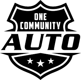 ONE COMMUNITY AUTO logo