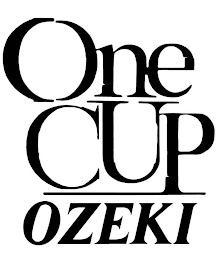 ONE CUP OZEKI logo