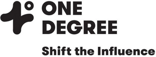 ONE DEGREE SHIFT THE INFLUENCE logo