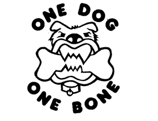 ONE DOG ONE BONE logo