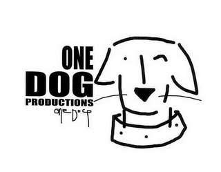 ONE DOG PRODUCTIONS ONE DOG logo