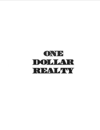 ONE DOLLAR REALTY logo