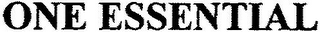 ONE ESSENTIAL logo