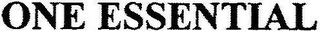 ONE ESSENTIAL logo
