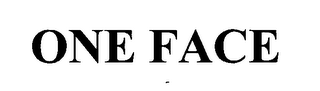 ONE FACE logo