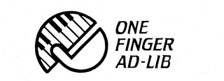 ONE FINGER AD-LIB logo