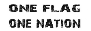 ONE FLAG ONE NATION logo