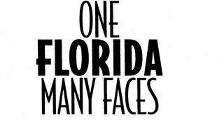 ONE FLORIDA MANY FACES logo