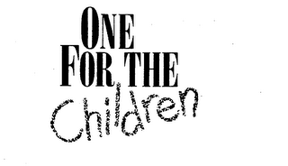 ONE FOR THE CHILDREN logo