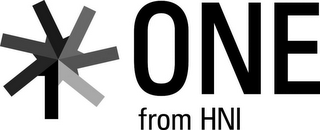 ONE FROM HNI logo