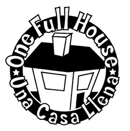 ONE FULL HOUSE UNA CASA LLENA logo