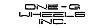 ONE-G WHEELS INC. logo