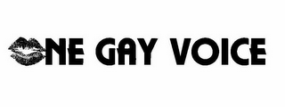 ONE GAY VOICE logo