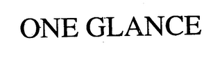 ONE GLANCE logo