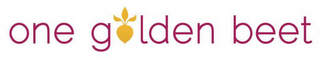 ONE GOLDEN BEET logo