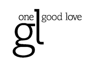 ONE GOOD LOVE GL logo