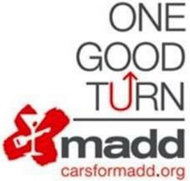 ONE GOOD TURN MADD CARSFORMADD.ORG logo