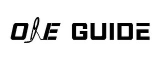 ONE GUIDE logo