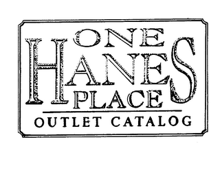 ONE HANES PLACE OUTLET CATALOG logo