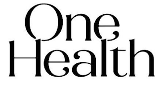 ONE HEALTH logo