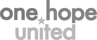 ONE HOPE UNITED logo
