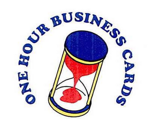 ONE HOUR BUSINESS CARDS logo