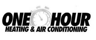 ONE HOUR HEATING & AIR CONDITIONING logo