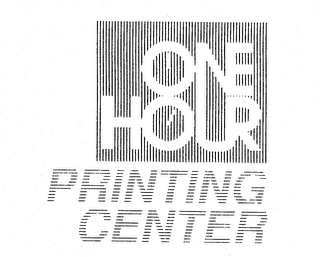 ONE HOUR PRINTING CENTER