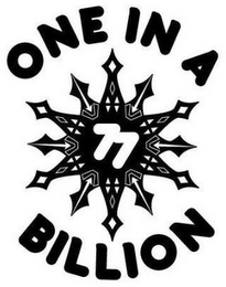 ONE IN A BILLION 77 logo