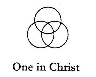 ONE IN CHRIST logo