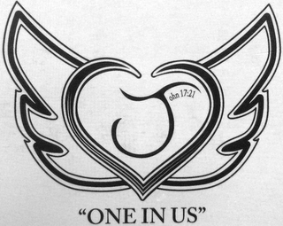 "ONE IN US" JOHN 17:21 logo