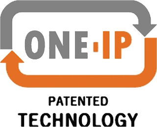 ONE IP PATENTED TECHNOLOGY logo