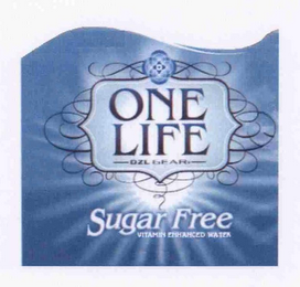 ONE LIFE DZL GEAR SUGAR FREE VITAMIN ENHANCED WATER logo
