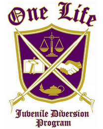 ONE LIFE JUVENILE DIVERSION PROGRAM logo