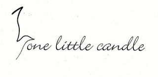 ONE LITTLE CANDLE logo