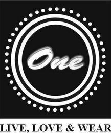 ONE LIVE LOVE & WEAR logo