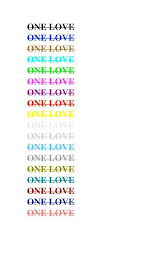 ONE LOVE logo