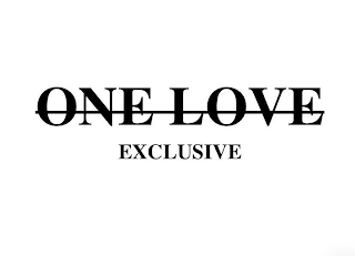 ONE LOVE EXCLUSIVE logo