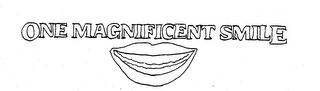 ONE MAGNIFICENT SMILE logo