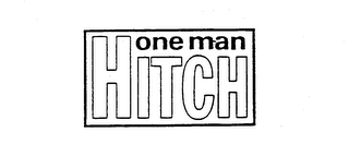 ONE MAN HITCH logo