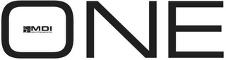ONE MDI SECURITY SYSTEMS logo