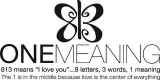 ONE MEANING logo