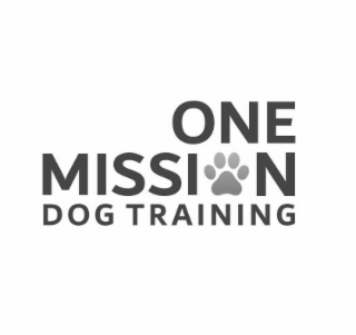 ONE MISSION DOG TRAINING logo