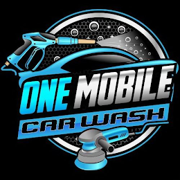 ONE MOBILE CAR WASH logo